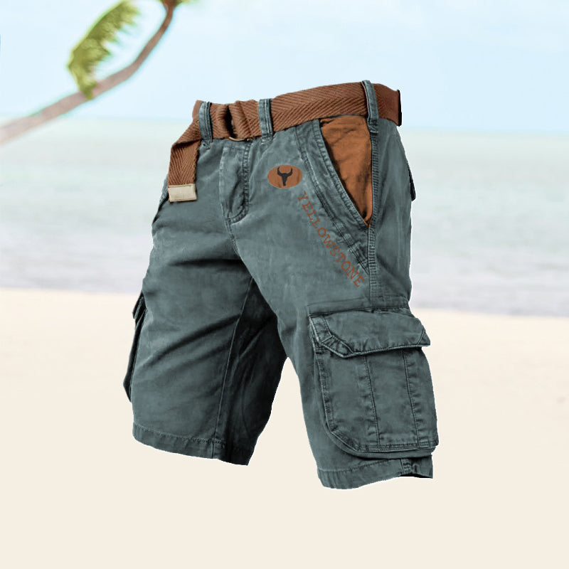 Tomas | Relaxed Cargo Shorts with Utility Pockets