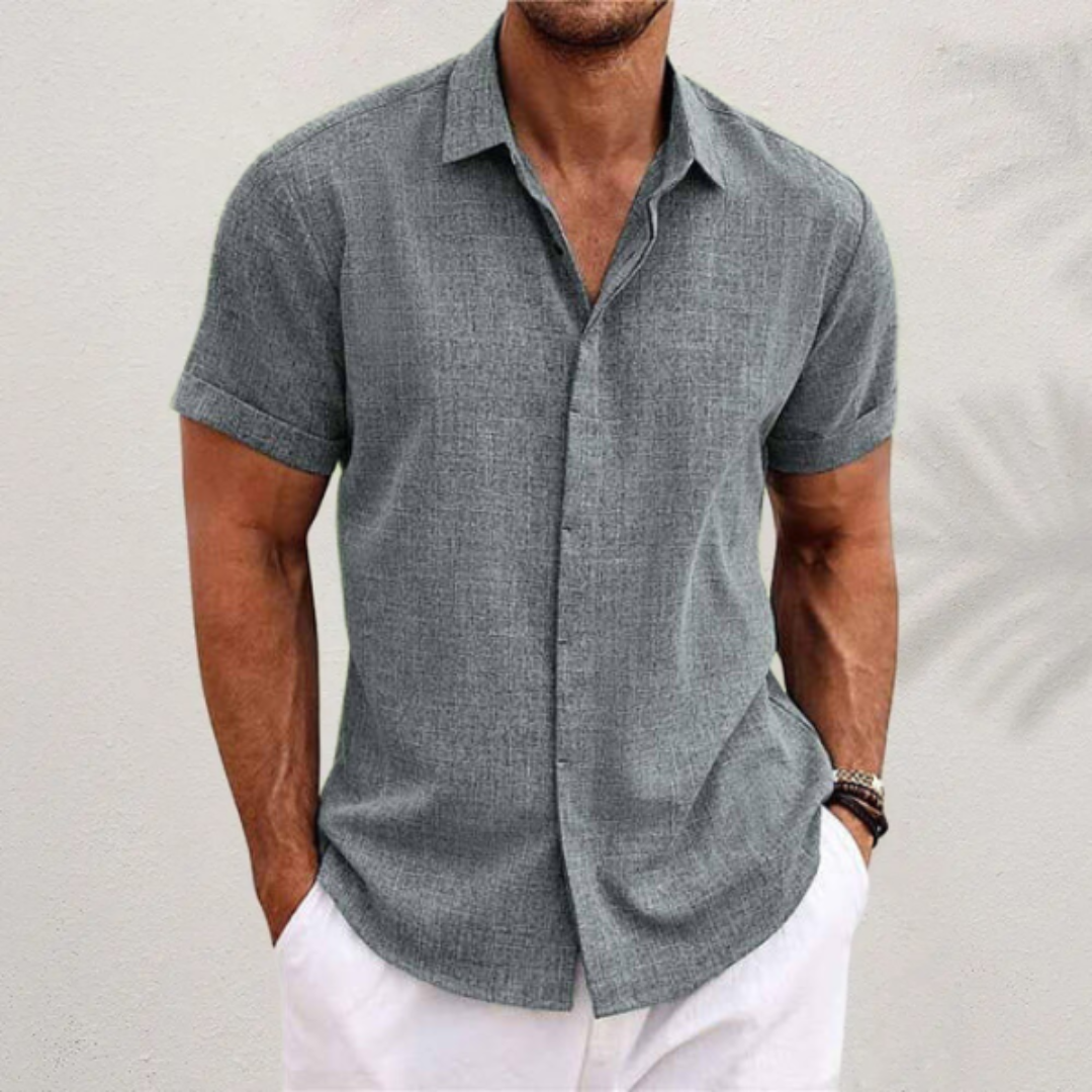 Simon | Classic linen shirt