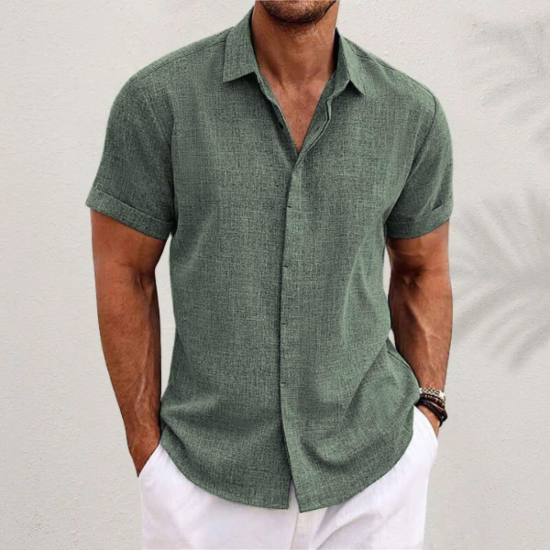 Simon | Classic linen shirt