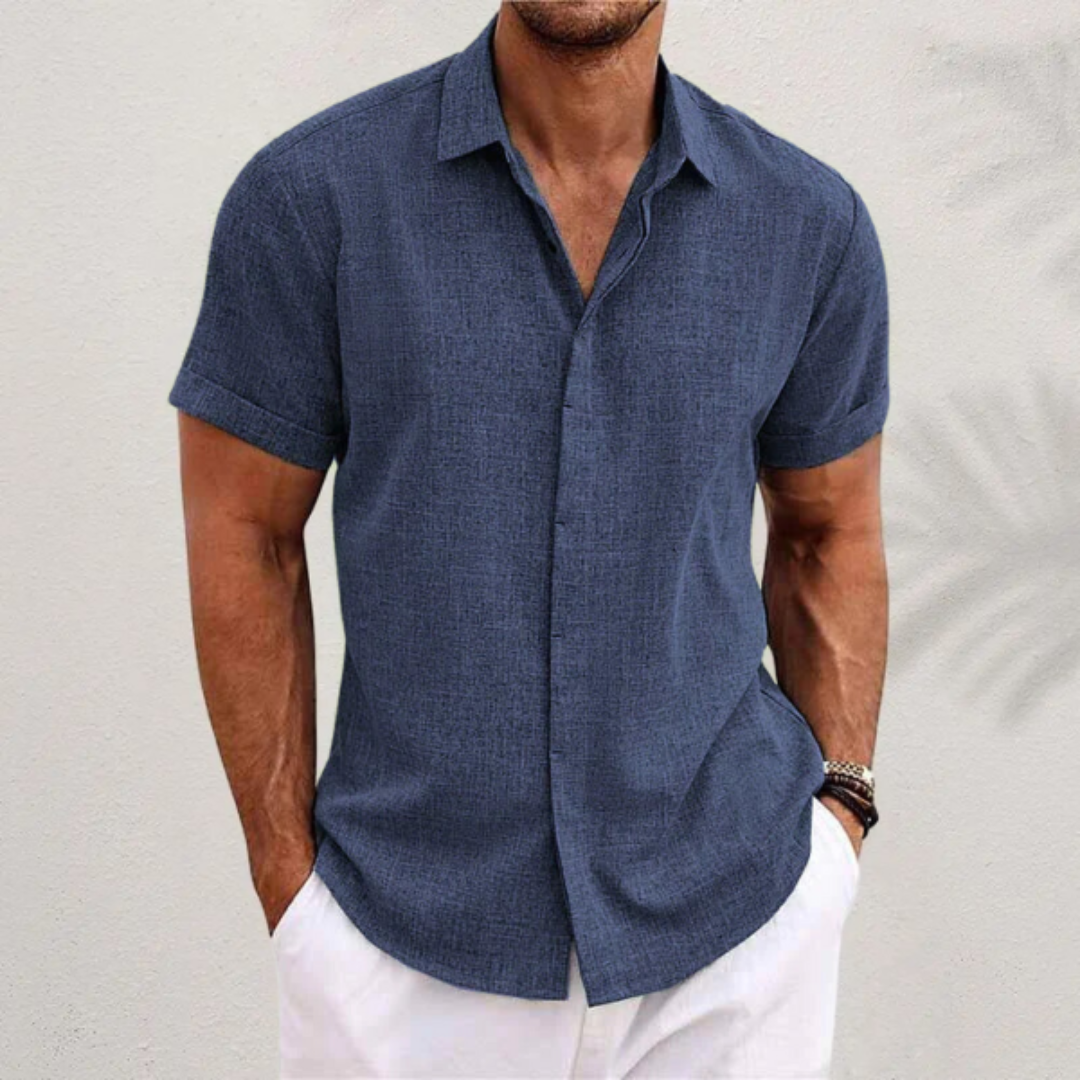 Simon | Classic linen shirt