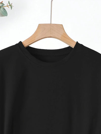 Luna | Heart Print Tee with Everyday Charm