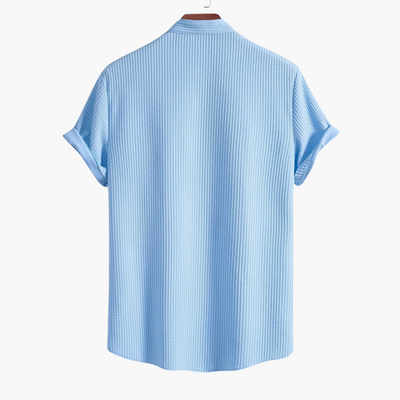 Eli | Men’s Shirt with Stand Collar
