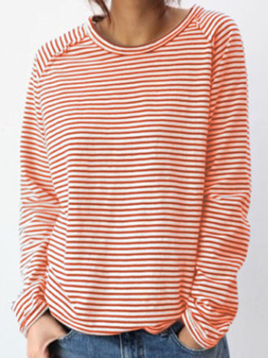 Celeste | Striped Casual Longsleeve
