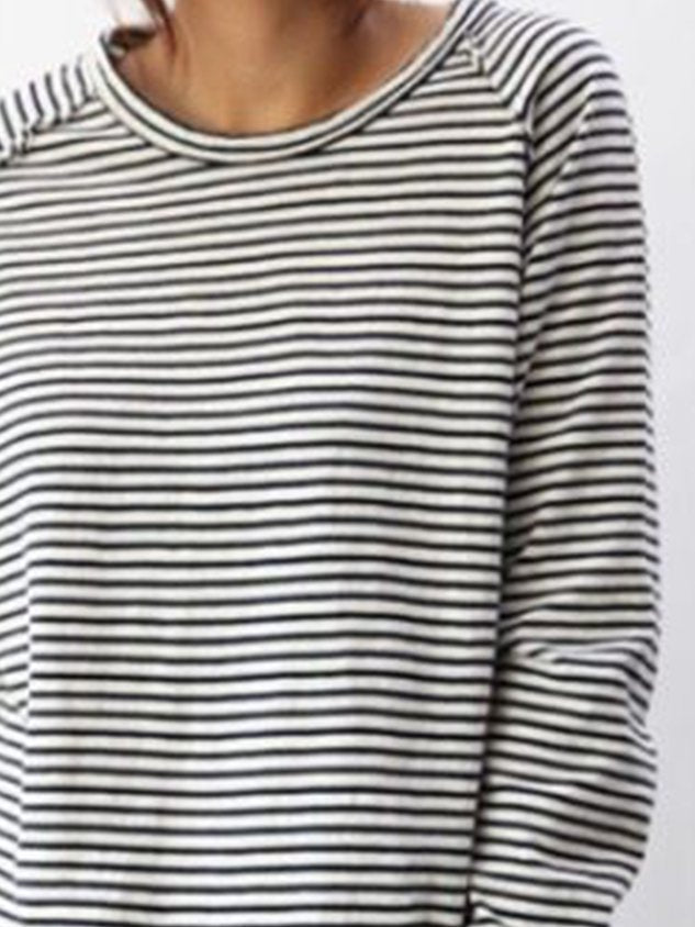 Celeste | Striped Casual Longsleeve