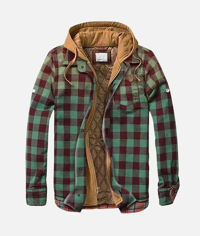 Hudson | Modern Patchwork Plaid Jacket