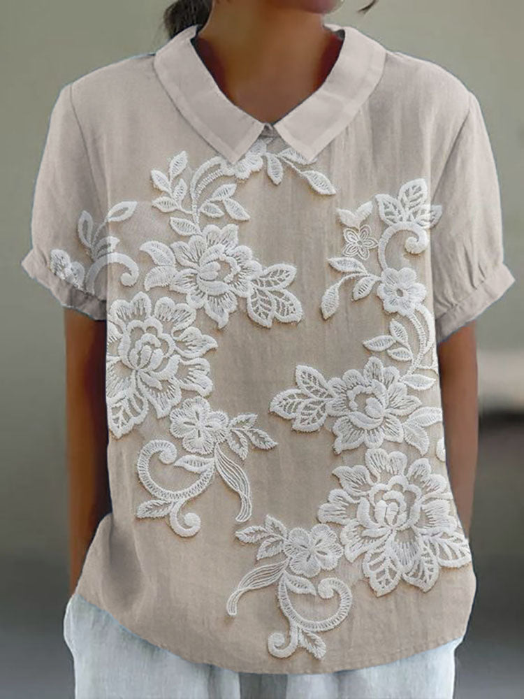 Vivienne | Retro Print Shirt