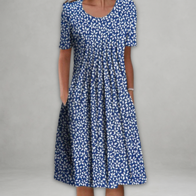 Charlotte | Feminine Floral Midi Dress