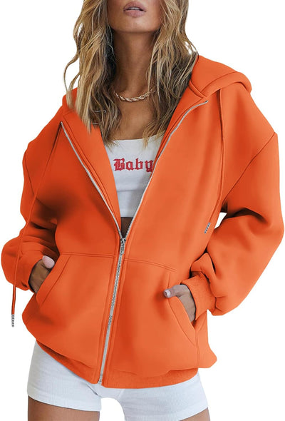 Harper | Oversized Zip Hoodie