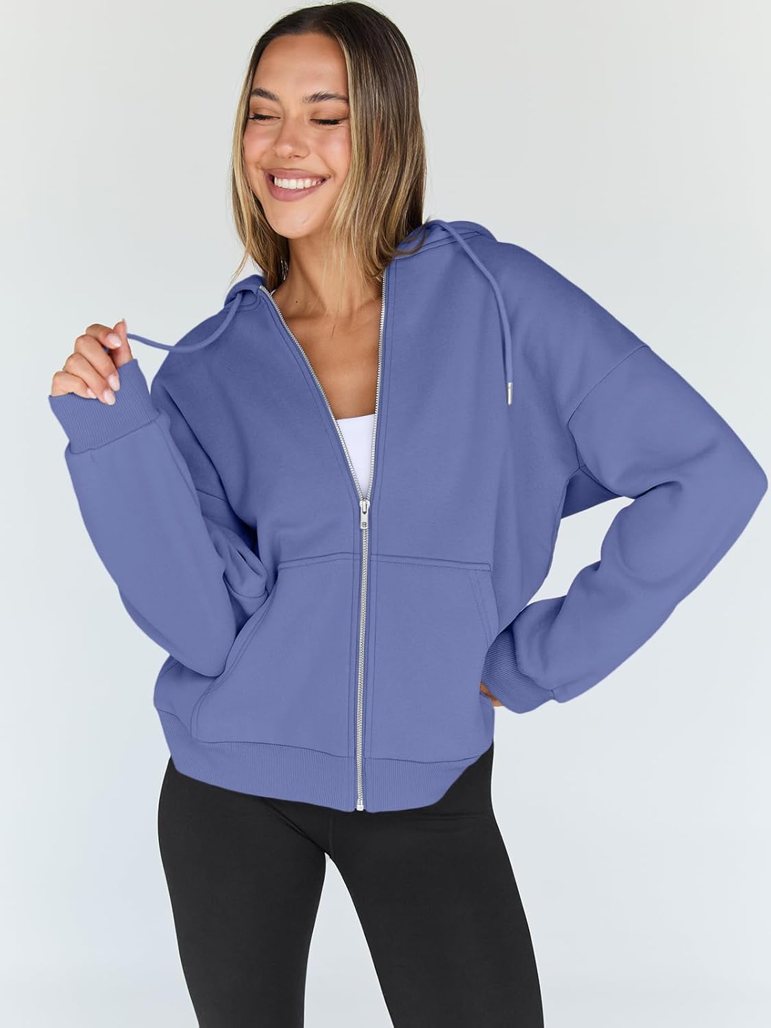 Harper | Oversized Zip Hoodie
