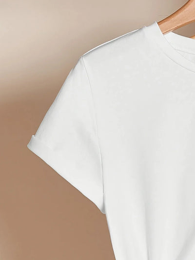Luna | Heart Print Tee with Everyday Charm