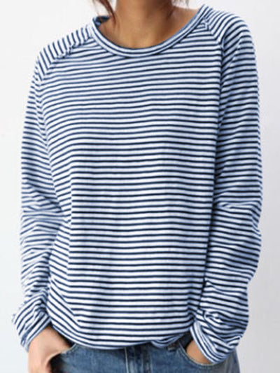 Celeste | Striped Casual Longsleeve