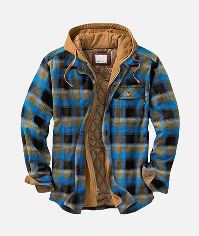 Hudson | Modern Patchwork Plaid Jacket
