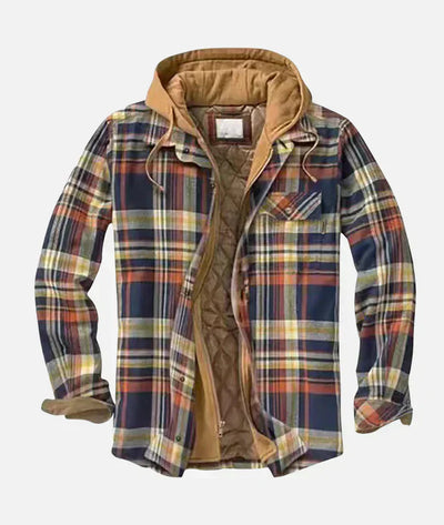Hudson | Modern Patchwork Plaid Jacket