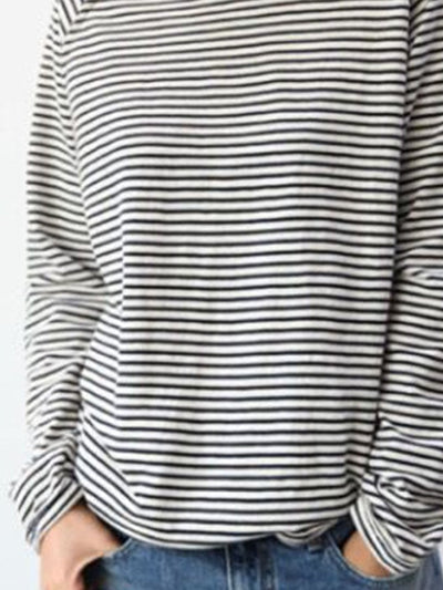 Celeste | Striped Casual Longsleeve