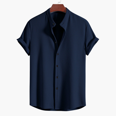 Eli | Men’s Shirt with Stand Collar