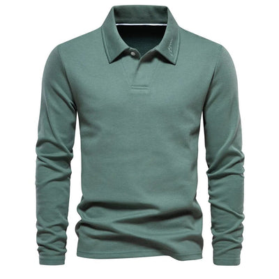 Enrico | Long Sleeve Polo Sweater