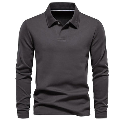 Enrico | Long Sleeve Polo Sweater