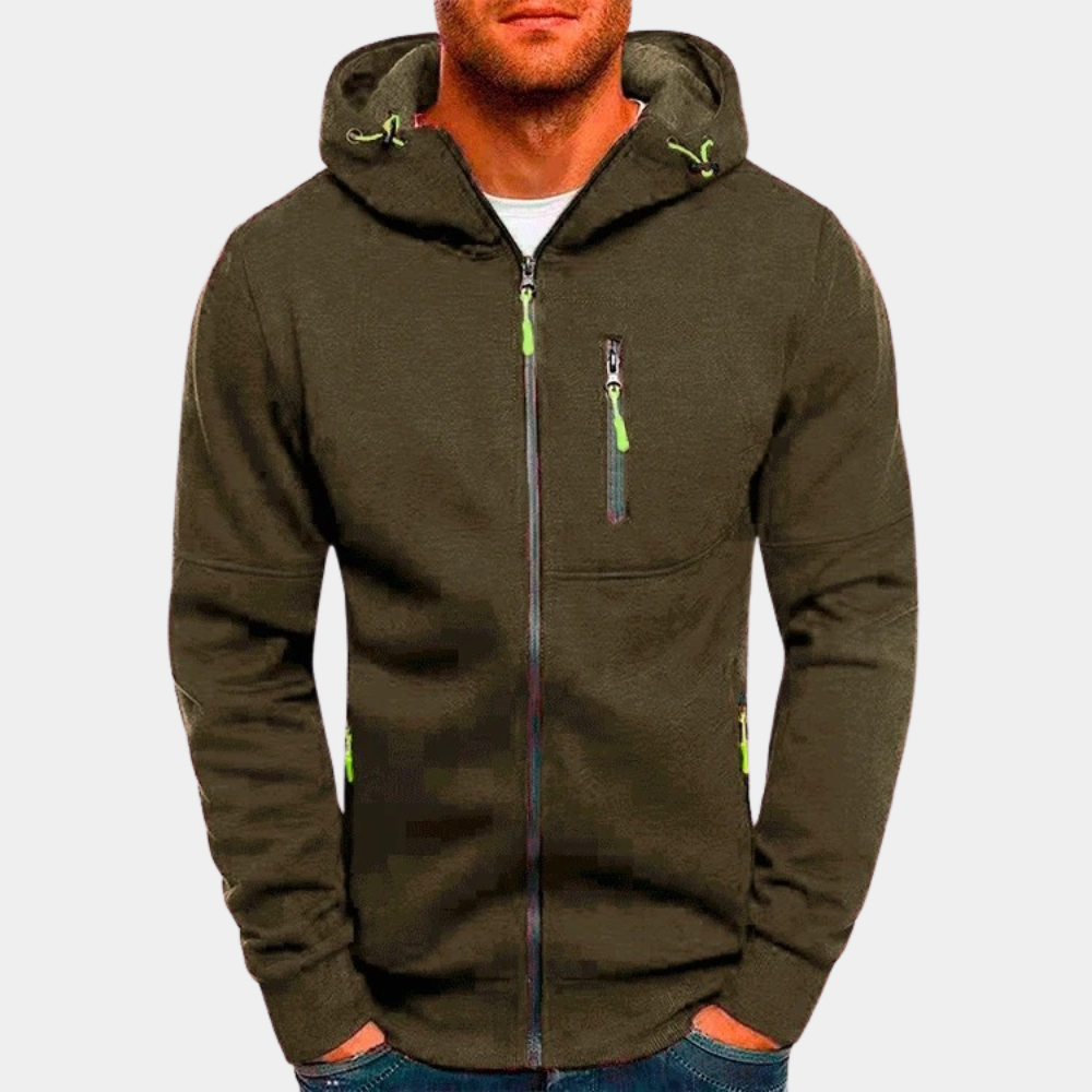 Noah | Lightweight Zip Hoodie