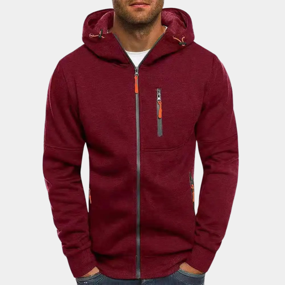 Noah | Lightweight Zip Hoodie