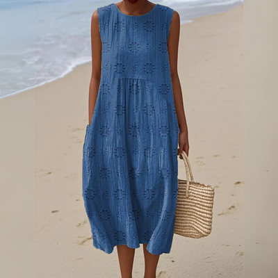 Elena | Embroidered Summer Dress