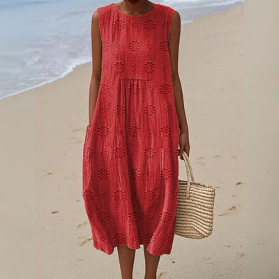 Elena | Embroidered Summer Dress