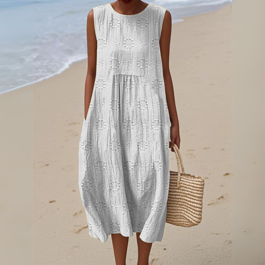 Elena | Embroidered Summer Dress