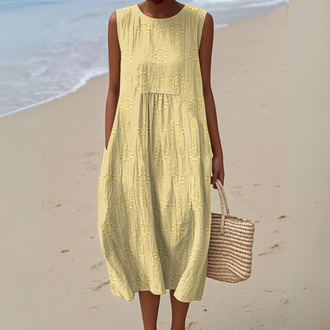 Elena | Embroidered Summer Dress