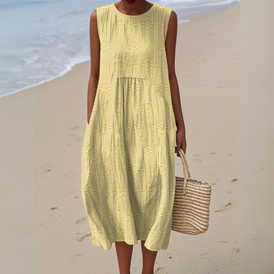 Elena | Embroidered Summer Dress