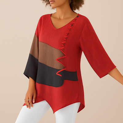 Elise | Flowing V-Neck Tunic