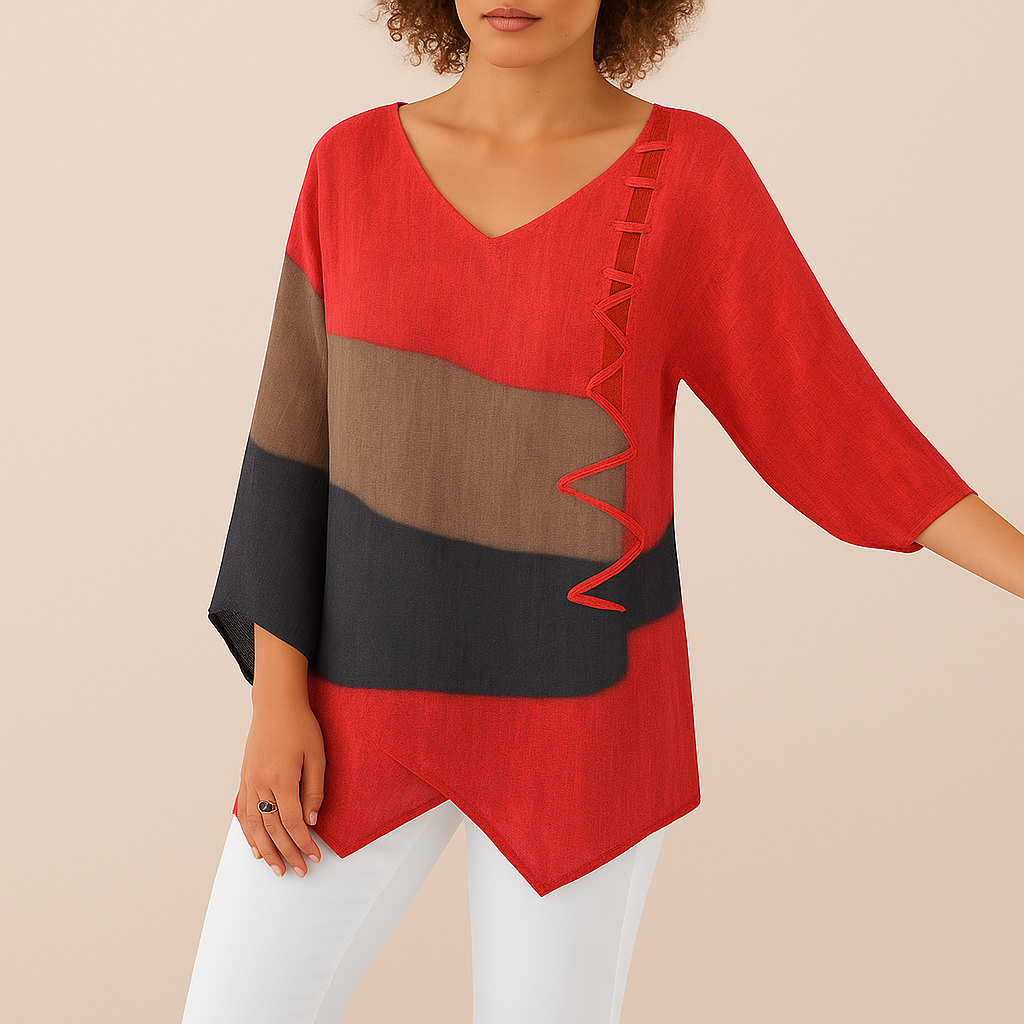 Elise | Flowing V-Neck Tunic