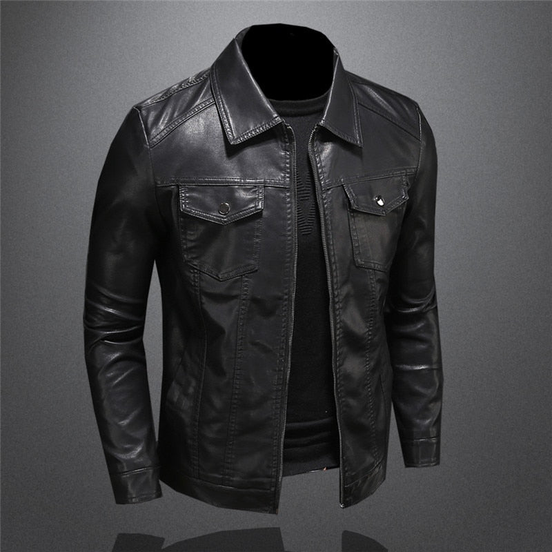 Dorian | Timeless Elegant Leather Jacket