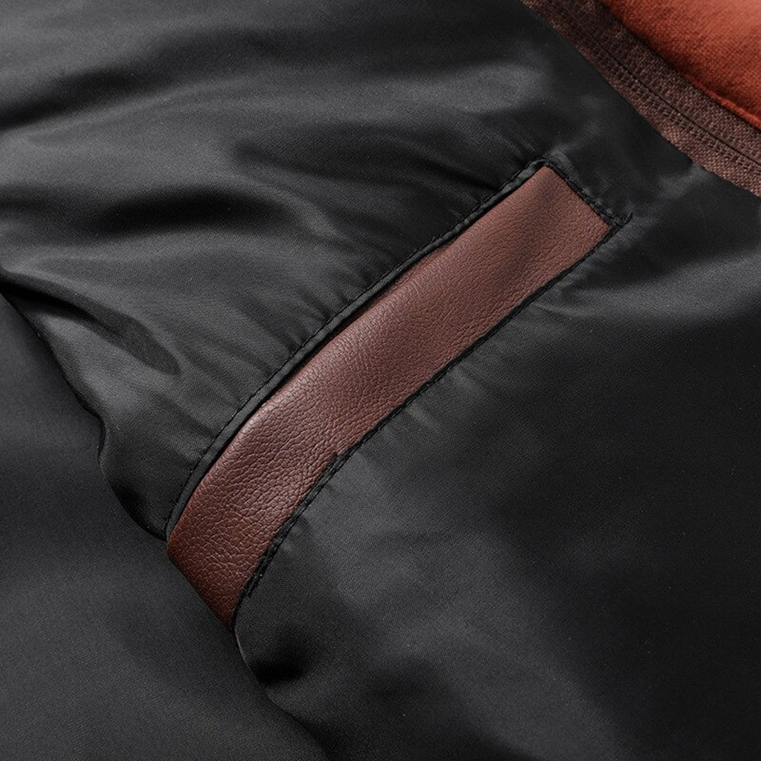 Nikolai | Modern Leather Hoodie Jacket