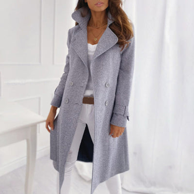 Madison | Light Buttoned Coat