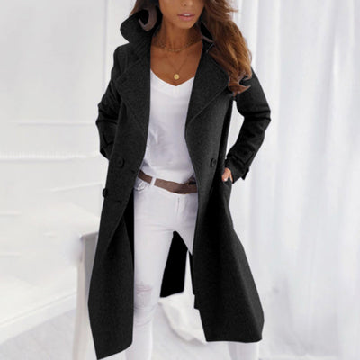 Madison | Light Buttoned Coat