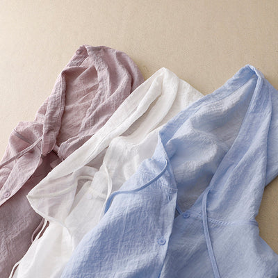 Sienna | Lightweight Linen Hoodie