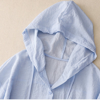 Sienna | Lightweight Linen Hoodie