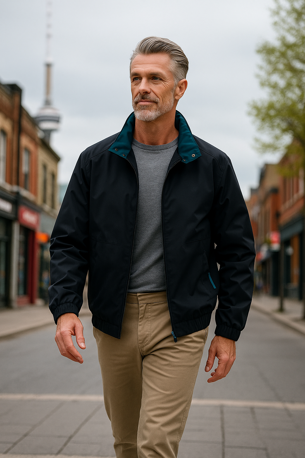 Logan | Breezy Windbreaker Jacket