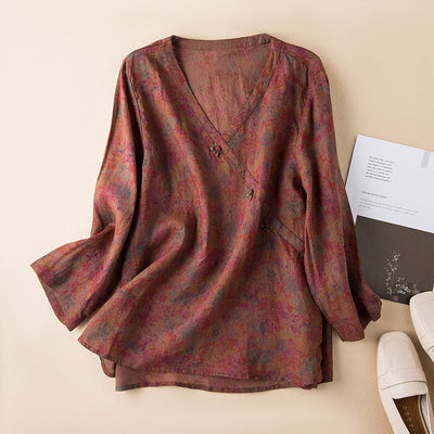 Sofia | Elegant Linen Blouse with Breezy Comfort