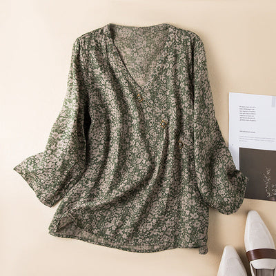 Sofia | Elegant Linen Blouse with Breezy Comfort