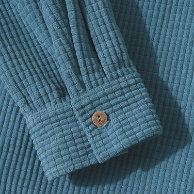 Bruno | Textured Corduroy Hoodie with Relaxed Fit