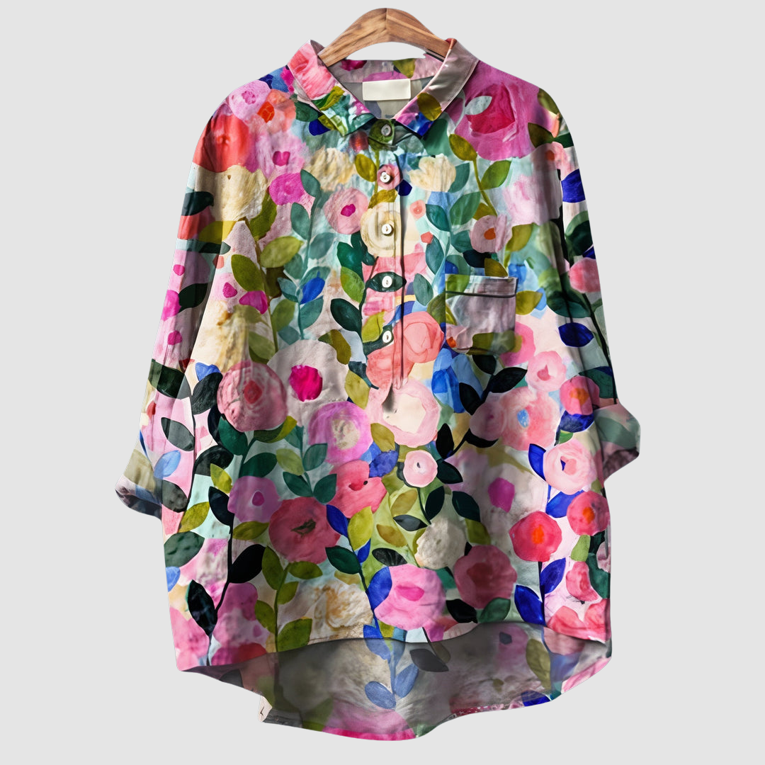 Isabella | Romantic Floral Blouse