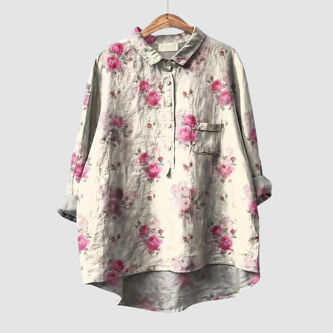 Isabella | Romantic Floral Blouse