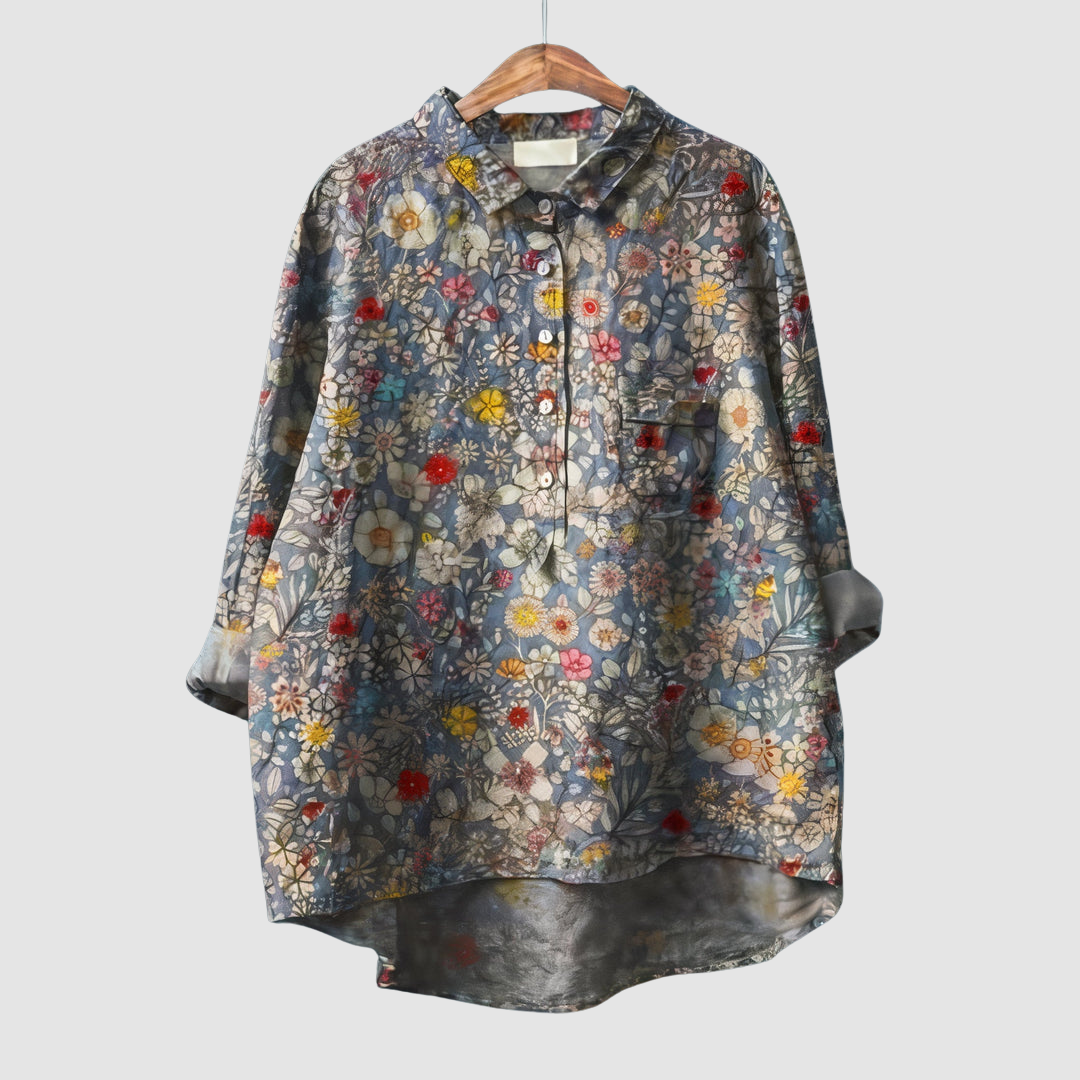 Isabella | Romantic Floral Blouse