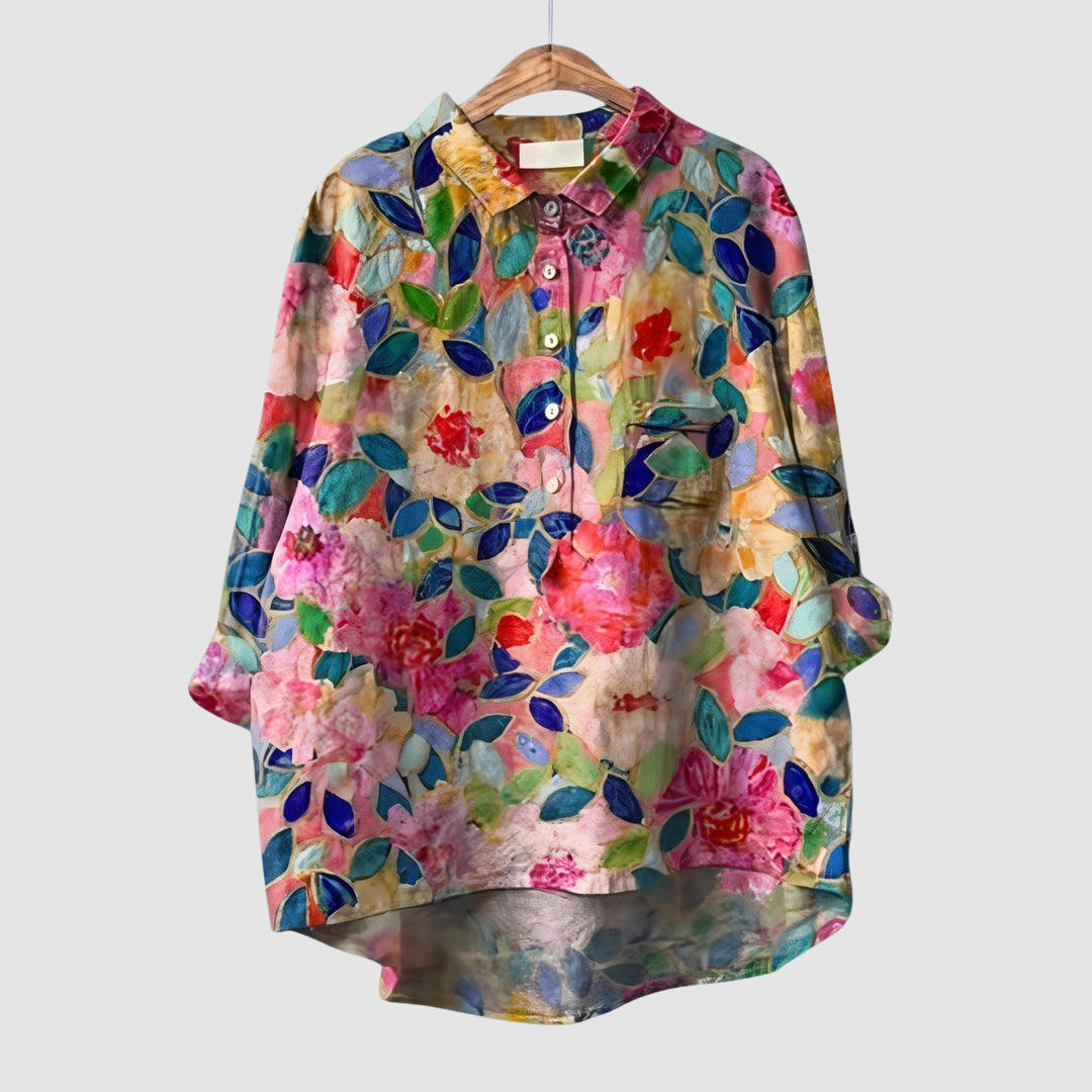 Isabella | Romantic Floral Blouse