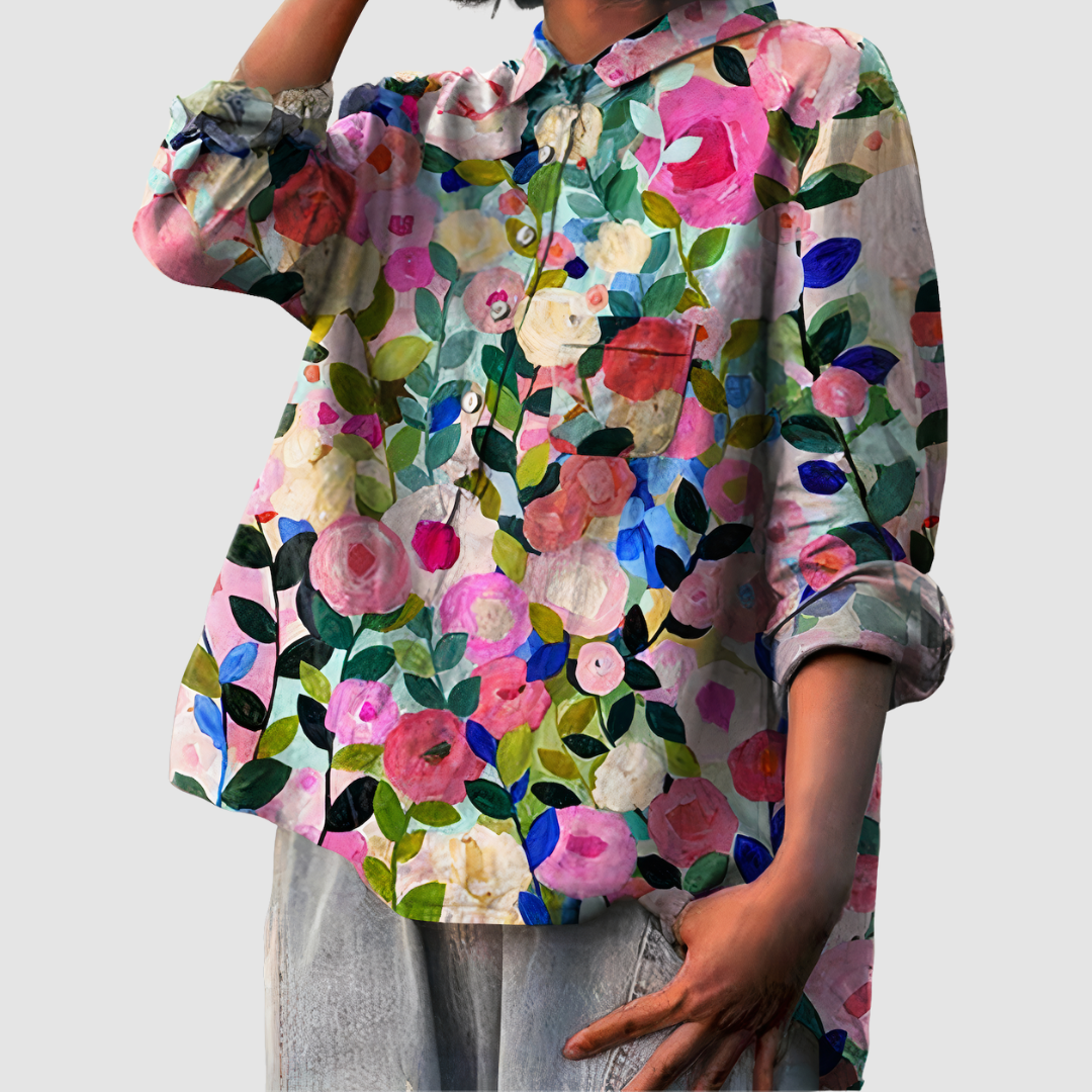Isabella | Romantic Floral Blouse