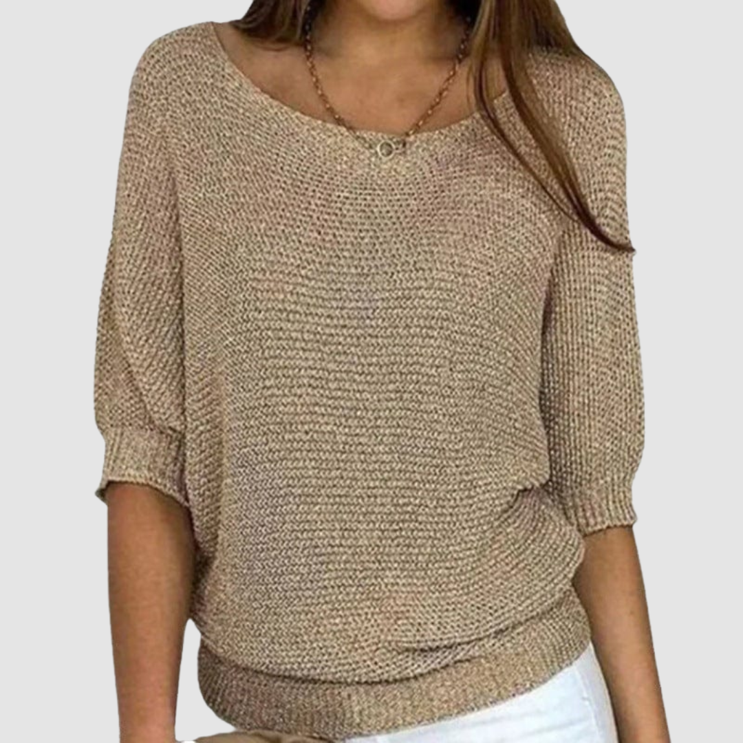Camille | Classic Knit Sweater