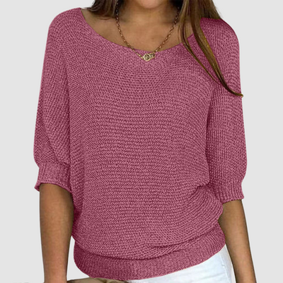 Camille | Classic Knit Sweater