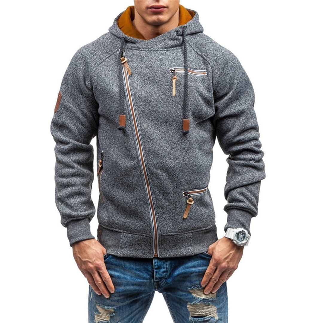 Diego | Casual Fleece Hoodie with Pockets