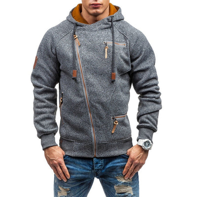 Diego | Casual Fleece Hoodie with Pockets