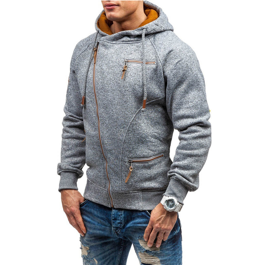 Diego | Casual Fleece Hoodie with Pockets